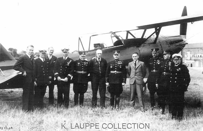 Latvian officers inspecting the C.X